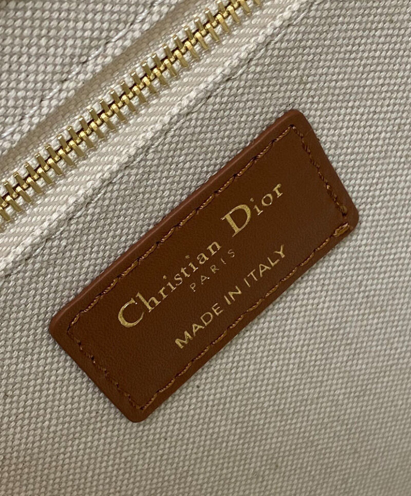 Christian Dior Small Dior Book Tote Apricot